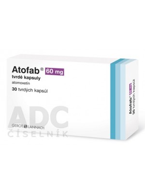 Atofab 60 mg. 30 capsules